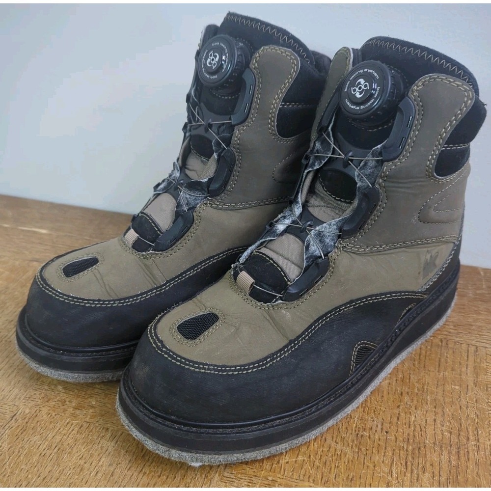 Korkers Sportsman Series BOA Wading Boots w/ Felt Soles - Men's Size US9